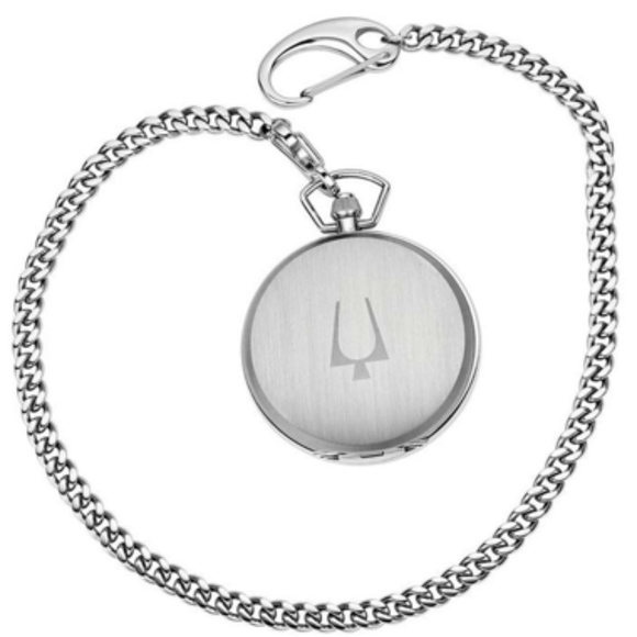 Bulova Other - 🎉HP🎉 Bulova Men's Quartz Stainless Pocket Watch